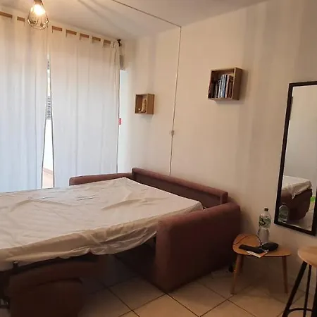 Διαμέρισμα Cap D'Agde Centre Port Studio Pour 4 Avec Grande Terrasse