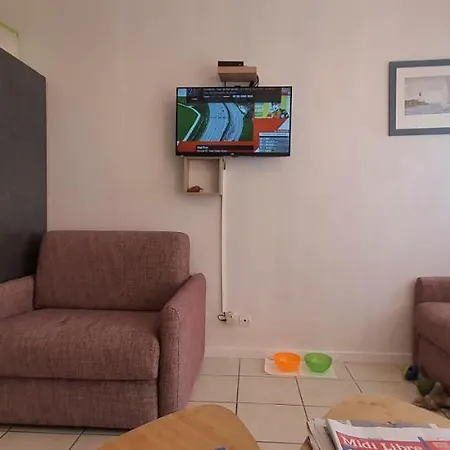Cap D'Agde Centre Port Studio Pour 4 Avec Grande Terrasse Διαμέρισμα